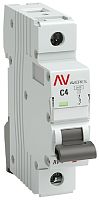 Выключатель автоматический EKF Averes AV-6 1п 4А C 6кА картинка